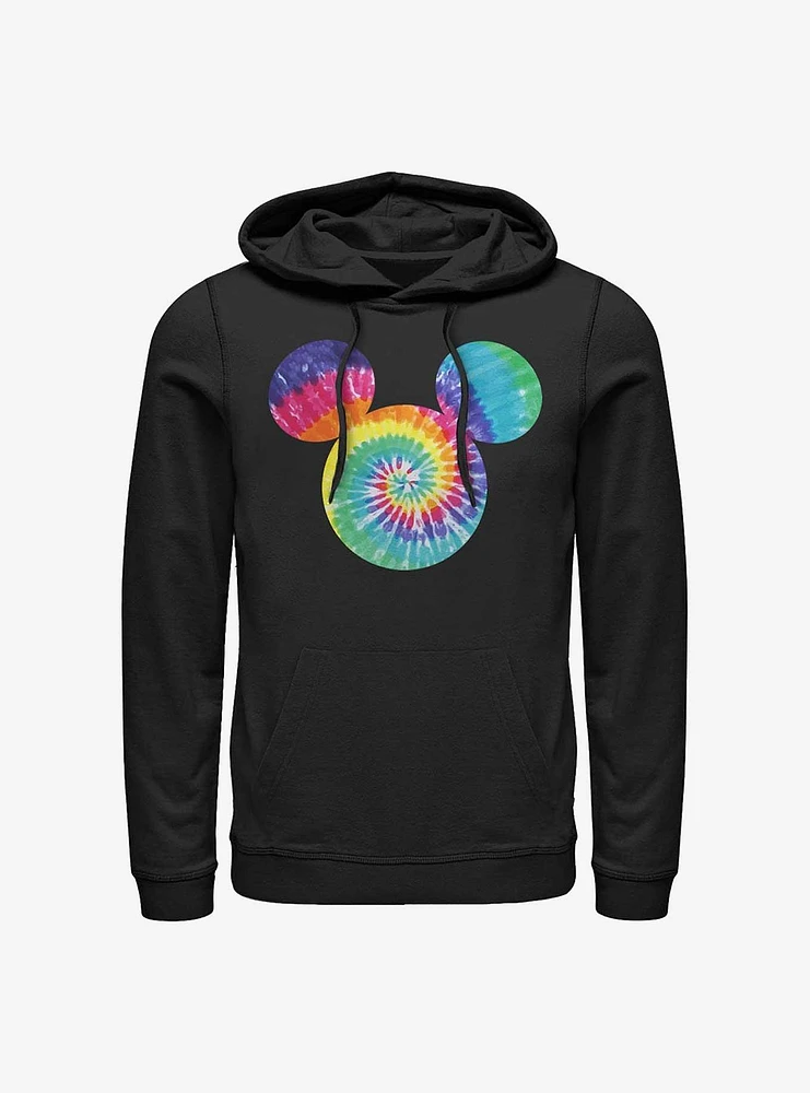 Disney Mickey Mouse Tie Dye Fill Hoodie
