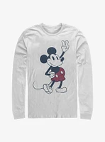 Disney Mickey Mouse Plaid Long-Sleeve T-Shirt