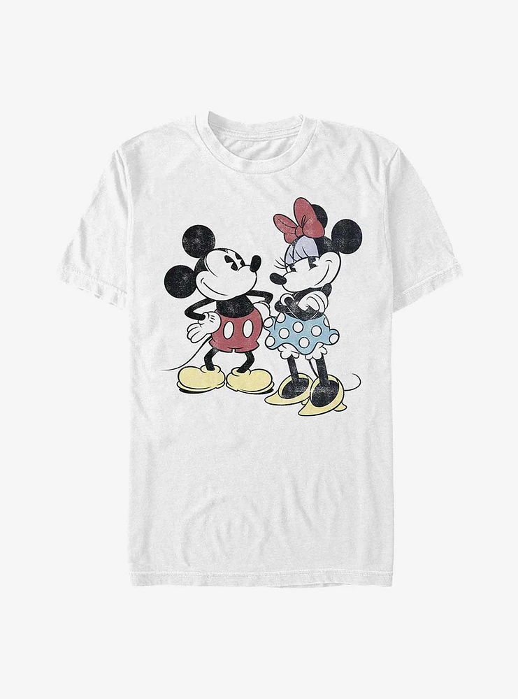 Disney Mickey Mouse Minnie Retro T-Shirt