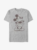 Disney Mickey Mouse Sketched T-Shirt