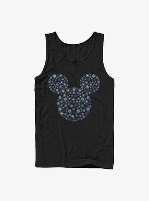 Disney Mickey Mouse Ear Snowflakes Tank