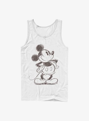 Disney Mickey Mouse Sketched Tank
