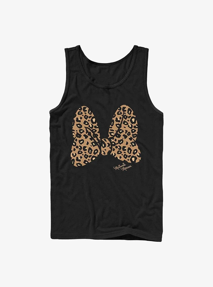 Disney Minnie Mouse Animal Print Bow Tank