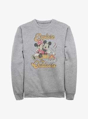 Disney Mickey Mouse Outdoors Crew Sweatshirt