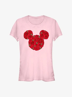 Disney Mickey Mouse Roses Girls T-Shirt