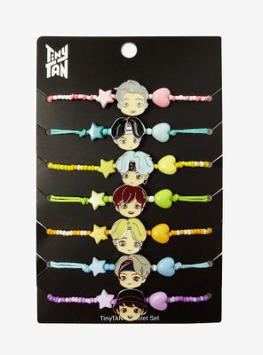 TinyTAN Chibi Bracelet Set Inspired By BTS