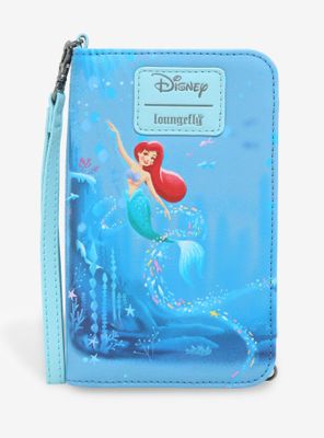Loungefly Disney The Little Mermaid Ariel & Sisters Tech Wallet