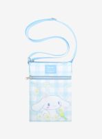 Loungefly Cinnamoroll Daisy Gingham Passport Crossbody Bag