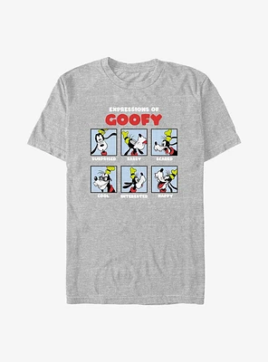 Disney Goofy Expressions Of T-Shirt