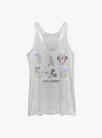 Disney Mickey Mouse Classic Heads Girls Tank