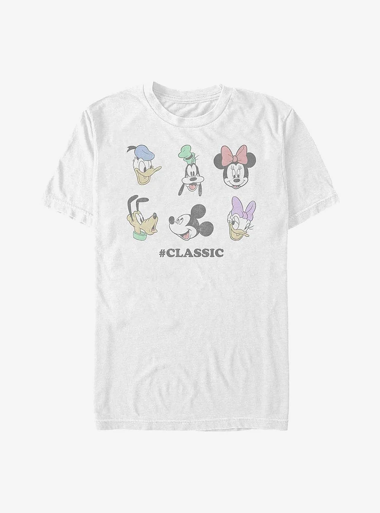 Disney Mickey Mouse Classic Heads T-Shirt