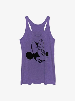 Disney Minnie Mouse Face Girls Tank