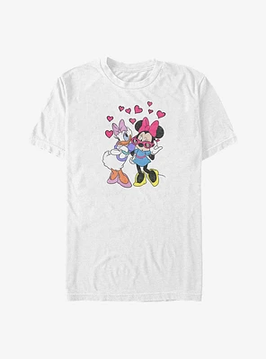 Disney Minnie Mouse & Just Gals Hearts T-Shirt