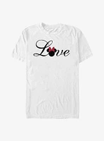 Disney Minnie Mouse Love Script T-Shirt