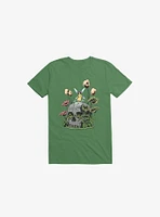 Fairy And Botanical Bone T-Shirt