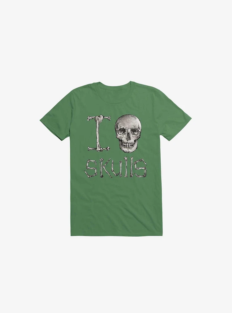 I Love Skulls T-Shirt