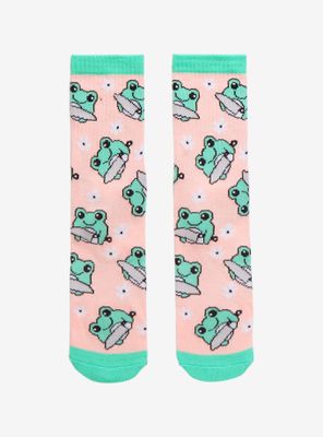 Frogs With Knives Crew Socks