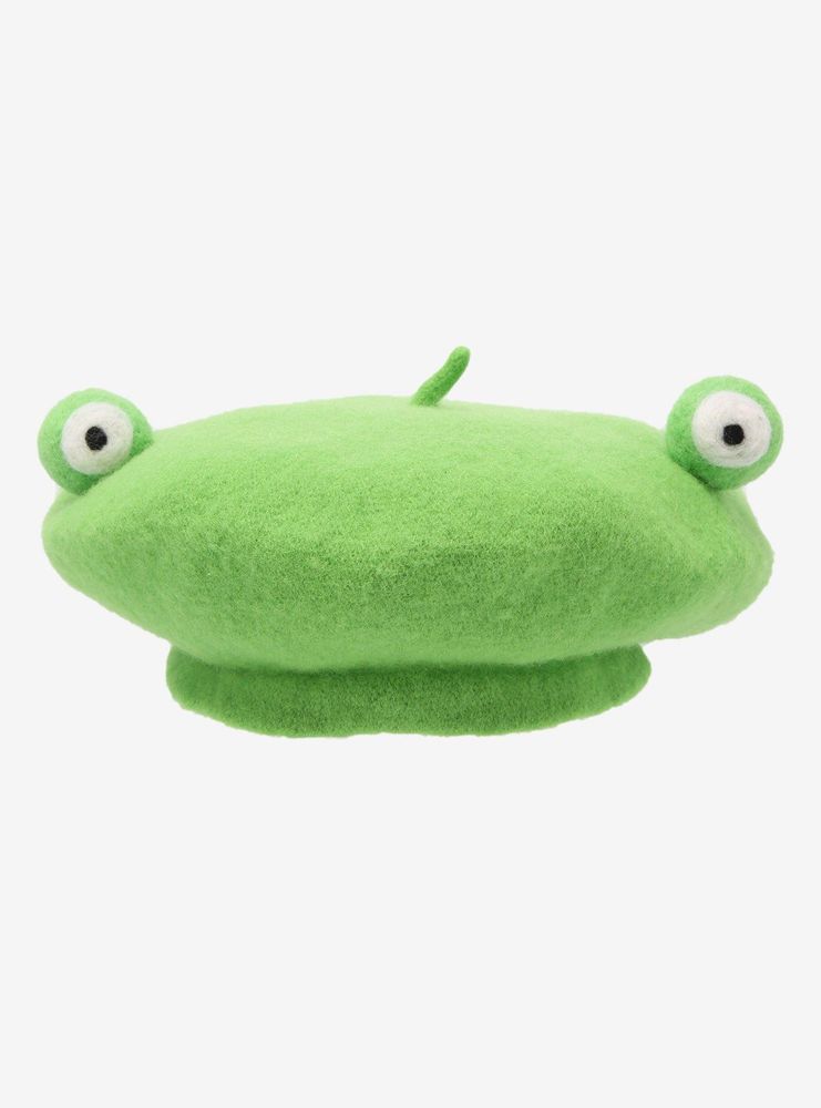 Green Frog 3D Beret