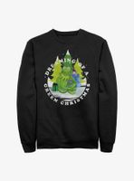 Disney The Muppets Dreaming Of A Green Christmas Sweatshirt