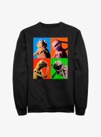 Disney The Muppets Kermit Pop Art Sweatshirt