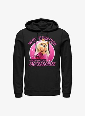Disney The Muppets Miss Piggy Why Exercise Hoodie
