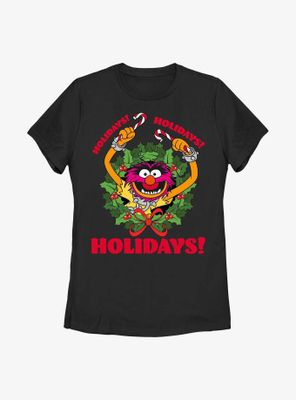 Disney The Muppets Animal Holiday Womens T-Shirt