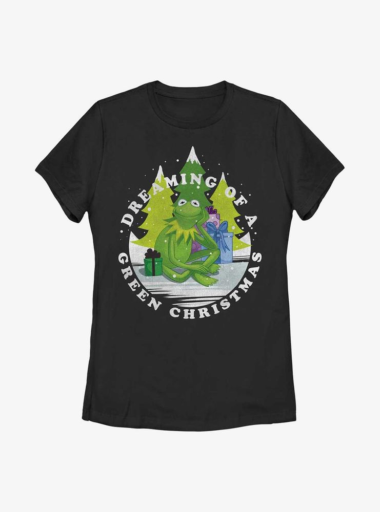 Disney The Muppets Dreaming Of A Green Christmas Womens T-Shirt