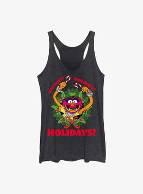 Disney The Muppets Animal Holiday Womens Tank Top