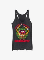 Disney The Muppets Animal Holiday Womens Tank Top