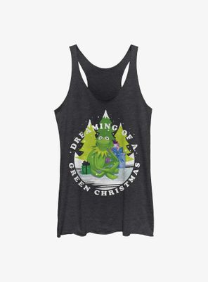 Disney The Muppets Dreaming Of A Green Christmas Womens Tank Top