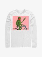 Disney The Muppets Biking Kermit Long-Sleeve T-Shirt