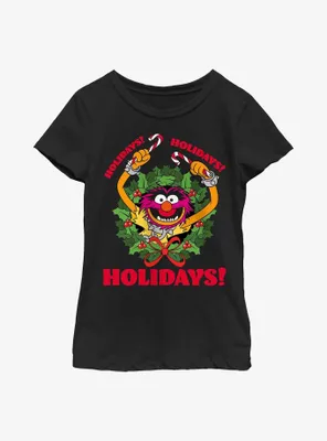 Disney The Muppets Animal Holiday Youth Girls T-Shirt