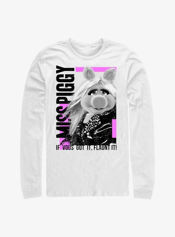 Disney The Muppets Miss Piggy Flaunt It Long-Sleeve T-Shirt