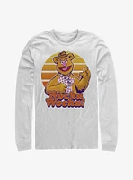 Disney The Muppets Wocka Wocka! Fozzie Bear Long-Sleeve T-Shirt