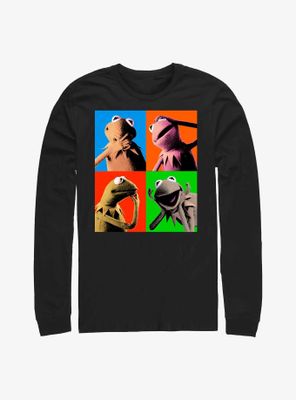 Disney The Muppets Kermit Pop Art Long-Sleeve T-Shirt