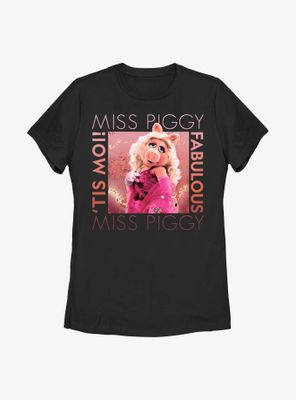 Disney The Muppets Miss Piggy Fabulous Womens T-Shirt