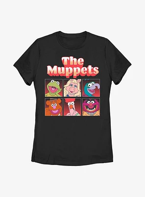 Disney The Muppets Group Box Up Womens T-Shirt