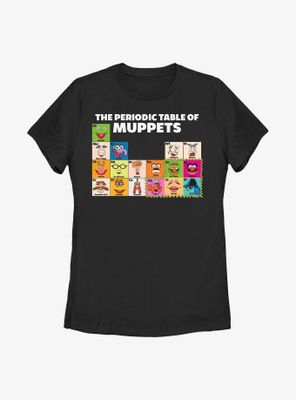 Disney The Muppets Periodic Table Womens T-Shirt