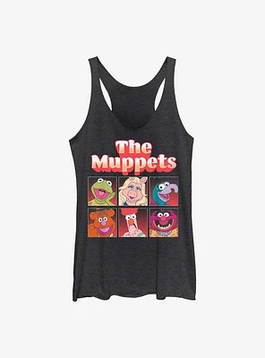 Disney The Muppets Group Box Up Womens Tank Top