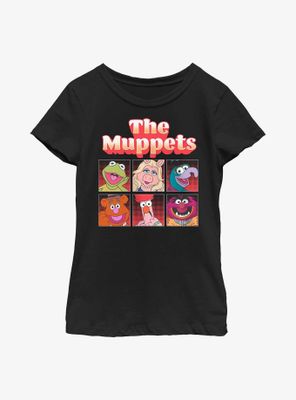 Disney The Muppets Group Box Up Youth Girls T-Shirt