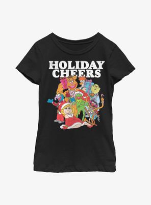 Disney The Muppets Holiday Cheers Youth Girls T-Shirt