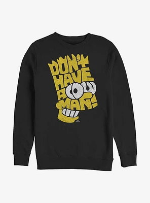 The Simpsons Bartography Sweatshirt