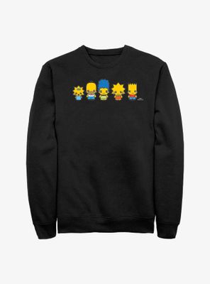 The Simpsons Chibi Lineup Sweatshirt