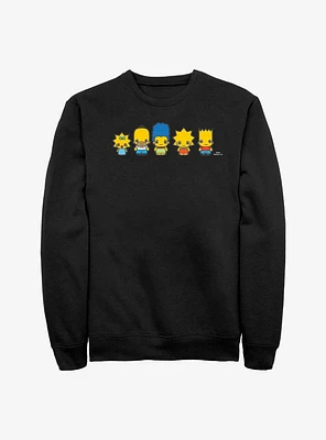 The Simpsons Chibi Lineup Sweatshirt