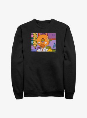 The Simpsons Donut Head Homer Sweatshirt