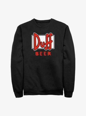 The Simpsons Duff Beer Sweatshirt