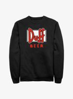 The Simpsons Duff Beer Sweatshirt