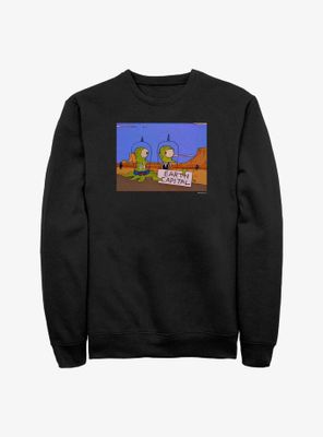 The Simpsons Earth Capital Kang & Kodos Sweatshirt