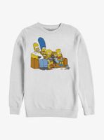 The Simpsons Family Couch Sweatshirt