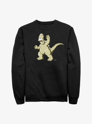 The Simpsons Godzilla Homer Sweatshirt